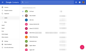 Google Contacts